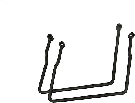 Cavalry Saddlebag Supports for 2007-up Honda Shadow Spirit VT750C2 Shaft Drive (Black)