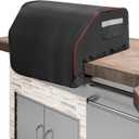 32 Inch Builtin Grill Cover for Bull 45005, Built-in Gas Grill Top Cover for Bull Lonestar 4-Burner & Bull Built-in Bill Outlaw Grills, Outdoor 87048 Smoker Waterproof Cover with Handle