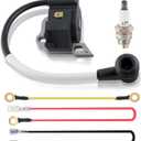 0000-400-1306 Ignition Coil with Spark Plug for Stihl MS250 021 023 025 MS210 MS230 Chainsaw 0000 400 1302 1123-400-1301