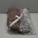 OLANLY Coffee Round Rugs for Bedroom - Machine Washable, 3x3 Feet Circle Area Rugs for Living Room, Soft and Fluffy Shaggy Carpet for Teen Girls and Boys, Dorms, Nursery Rooms, Home Decor Aesthetic