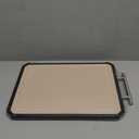 Double Sided Cutting Board,Titanium Cutting Boards for kitchen, Pure Titanium and Wheat straw Cutting Board, Easy to Clean Large size Chopping Board Dishwasher Safe 16"x 11"