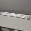 Ribbon Storage Organizer,Wall Mounted Ribbon Holder Rack,7 Tier Large Capacity Metal Ribbon Storage for Craft Room,Flower Shop,Cake Shop,Gift Wrapping Paper,White