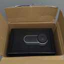 Safe Box with Fireproof Waterproof Bag, 0.5 Cub Small Home Safety Box with Key, Biometric Fireproof Personal Safes, Fingerprint Money Safe for Home Hotel Bedroom, Fingerprint Unlock