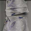 4 Pack 2000ml Urine Drainage Bag with 48" Tube, Leak Proof Anti Reflux with Cross-Shaped Drainage Valve and Dual Hook for Easy Hanging
