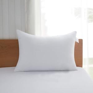 Acanva Bed Pillows for Sleeping 1 Pack with Luxury Hotel Quality, Super Plush 3D Fiber Filling, Top-end Microfiber Cover for Side Stomach Back Sleepers, Standard (Pack of 1), White