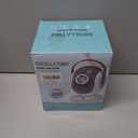 Joyfuture Automatic Bubble Machine, Black Bubbles Blower for Kids, Toddlers - 360 Rotation, 75 Adjustment, with LED Light - Gifts for Boys, Girls, Outdoor, Birthday, Party