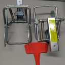 2 Pack Mole Traps,Galvanized Steel Scissor Trap,Reusable Mole Trap Killer,Easy Set Mole Eliminator Trap for Lawns