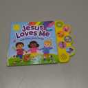 Jesus Loves Me & Other Bible Songs – Interactive Sound Book for Toddlers | Christian Baby Book with 6 Faith-Based Songs, Lyrics & Music | Baptism Gift, Bible Story Time Sing-along for Boys and Girls