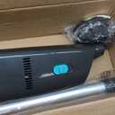 Cordless Handheld Pool Vacuum, Rechargeable Pool Cleaner with 16 Gal/Min Suction, 60 Min Runtime, Dual-Phase Cleaning System, Ideal for Above Ground Pools, Spas, Hot Tubs, Black