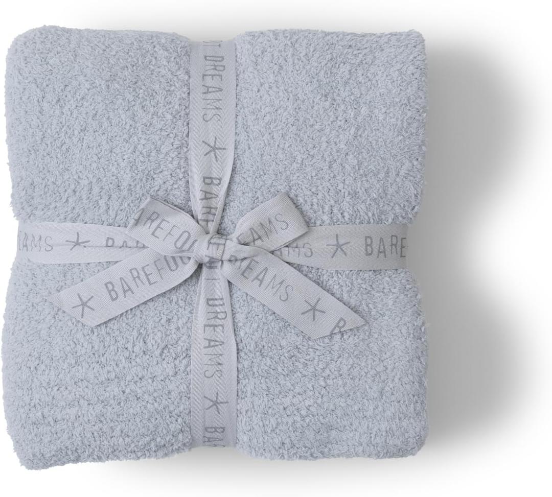 Barefoot Dreams CozyChic Throw Blanket, 54" x 72" (Ocean)