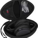 Aproca Headphones Case Compatible with Skullcandy Crusher Evo/Artix CL750 / AILIHEN C8 Over-Ear Wireless Bluetooth Headphones and Accessories (Case Only)-Black