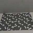 MontVoo Dog Food Mat-Pet Feeding Mat for Food and Water-No Stains Quick Dry Dispenser Cat Bowl Mat for Messy Drinkers(14"x22" Dark Grey)