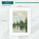 Picrit 20x27 Picture Frame 3 Pack, White Poster Frame, Display Poster 16 x 24 with Mat or 20 x 27 without Mat for Horizontal or Vertical Wall Mounting