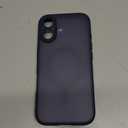 TOCOL for 17 Case, Full Camera Protection, Built-in Magnetic Ring, Compatible with Magsafe Charger, Drop Protection, Translucent Matte Phone Case for 17 6.3 inch (Dark Blue)