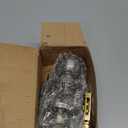 Blulu 1 Pack Interior Privacy Door Knobs with Lock and Key Retro Antique Brass Ball Keyed Door Lock for Privacy Bedroom Bathroom