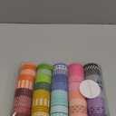 50 Rolls Washi Tape Set, Decorative Adhesive Tape for Scrapbook, Arts & Crafts, Journals, and Planners, Each Rolls 5yd Total 250yd (Pink)
