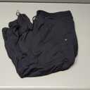 Willit Black Sporty Pants, With Adjustable Bottom Cuffs (XL)