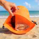 Swim Buoy & Drybag - for Swimmers, Open Water and Triathlon. Pull Buoy for Adults and Kids Orange Signal Swimming Bubble