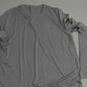 Runhit Men's UPF 50+ Sun Protection Shirts Long Sleeve UV Swim Shirt Fishing Hiking Running Rash Guard Quick Dry Lightweight, Medium Gray, L