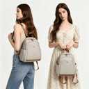 Mini Backpack for Women Small Backpack Purse, Anti Theft Backpack Waterproof Lightweight Premium Oxford For Travel Work Shopping