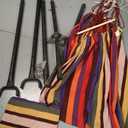 Double Hammock with Heavy-Duty Steel Stand,Portable,Easy Assembly,600lbs Weight Capacity,Perfect for Indoor,Yard,Camping,or Outdoor-Rainbow