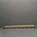 Wall-Mounted Coat Rack 'Toke' - Modern Design Coat Rack with Hidden Wall Hooks - Solid Wood Veneer Panel Coat Hanger - Oak 8 Hooks
