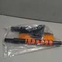 33" Snow Brush and ice Scraper for car Windshield, 2 in 1 with 360Rotating Brush Head, Thick PVC Brush,Detachable and Assembled, with Ergonomic Foam Grip for Cars(Heavy Duty ABS,Orange)