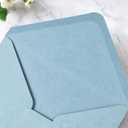 PONATIA 50 PCS A7 Envelopes, 5.25 x 7.25'' Matte Dusty Blue Envelopes For 5x7'' Weddings Invitation Cards, Christmas Gift Cards, Acrylic Invitations, Photos and Any 5x7" Inserts