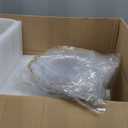 Amazon.com | 50 Pcs Clear Charger Plates Bulk, 13" Reef Acrylic Plate Chargers for Dinner, Plastic Floral Decorative Plates for Table Setting, Wedding, Party, Event, Decoration: Charger Plates