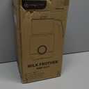 AMZCHEF Milk Frother Steamer, 8-in-1 IH Induction Heating Frother with 2 Cups (21oz & 13.5oz), Automatic Cold Foam & Heated Milk Maker for Latte, Cappuccino, Hot Chocolate (Black)