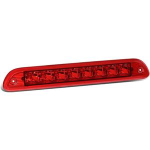 DNA MOTORING 3BL-FES01-LED-RD Red Lens LED High Mount 3rd Third Brake Light [Compatible with 01-07 Escape / 05-07 Mariner]