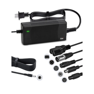 Uzi 42V2A Fast Charger (6 Plugs Universal) for 36V Electric Bike/Scooter Lithium Battery,H5,Vsett8,XP, Eb7 Ebike,V2,KS4, S2/S2R,MAX,GXL,etc（Not Suitable for Lead-Acid Batteries）