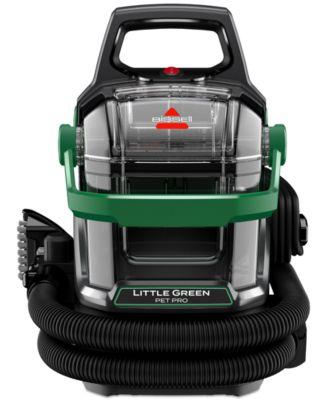 BISSELL Little Green Pet Pro Portable Carpet Cleaner Portable Carpet and Upholstery Deep Cleaner, Car/Auto Detailer + BISSELL PET PRO OXY Spot & Stain Formula, 32 oz., 2034