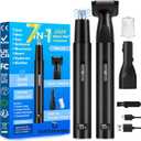 Nose Hair Trimmer for Men Women-2026 All-in-1 Professional Use for Nose Ear Hair Trimmers Clipper Pro-14,000RPM Motor,2 hrs Rechargeable Hair Trimmer Set with Dual Edge Blades NC1