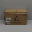 Somikis 30 Inch Outdoor Christmas Tree Set of 2, Battery Operated Pre-Lit Artificial Small Xmas Tree, w/LED Lights and Realistic Carolina Pine for Pathway, Porch, Driveway, Yard