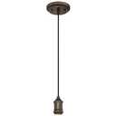Westinghouse 6103200 Mini Pendant, Oil Rubbed Bronze