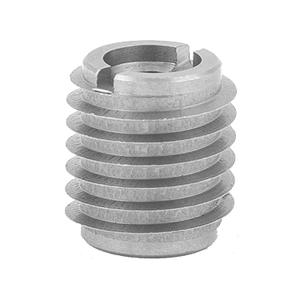 E-Z LOK Knife Threaded Insert for Hard-Wood, Stainless Steel Thread Inserts 1/4-20 Internal Threads, 0.500" Length(Pack of 10)
