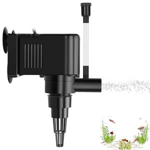 AquaMiracle Aquarium Powerhead Pump Circulating Water Pump 135 GPH for 10-40 Gallon Aquariums with Aerating Features
