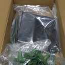 3 Packs 47 x 16 x 16 Inch Garden Tomato Cages with 17.7 Gallon Grow Bags- Square Plant Support Trellis Assembled with Planter Bags- Garden Cucumber Vegetables Frames for Vertical Climbing Plants