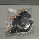 ComfyCamper Dog Halloween Costume Pumpkin Witch Neck Collar - Small Medium XLarge XXL Cosplay Scary Costumes, M (Black)