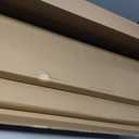 Homeforia White Floating Shelf 48 inches, High End Solid Real Wood 48inch Long Floating Shelves for Wall Mounted, White Wooden 48in Floating Shelves, Heavy Duty Bracket, 48 X 6.5 X 1.75 inch, Set of 2