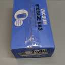 Cozy Essential Travel Vacuum Storage Bags with Rechargeable Cordless Electric Pump, Space Saver Bags for Luggage, Suitcase, Carry-On, for Clothes, Blankets, Comforters, Pillows, 10 Combo