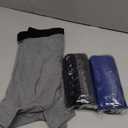 Reusable Incontinence Underwear for Men, Washable Boxer Briefs Protection, Leak Proof Adult Male Diapers for Urinary Absorbency (Mix 3pcs, Large)