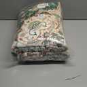 5'x7' Area Rugs Washable,Green Rug for Living Room Bedroom,Large Boho Vintage Bohemian Distressed Oriental Carpet Non Slip,Retro Sage Floral