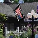 4 x No Kings In America Flag 3x5 Feet With 2 Brass Washers Outdoor Garden Yard Lawn Outdoor Flag