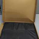 2-Pack Cold Storage Food Bag, Insulated Grocery Bags for Delivery, Heavy Duty Reusable Bags with Zippered Top, Foldable and Durable for Frozen Foods and Shopping Black