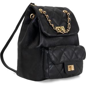 Crossbody Bag for Women Soft PU Leather Handbag Womens Hobo Shoulder bag with Wallet Diamond Plaid (Backpack Black)