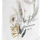 Christian Tote Bag, Be Still and Know That I Am God Psalm 46:10 Christian Bible Verse Canvas Tote Gift Bags Reusable Shopping Bags Study Carrying Bag with Handles for Women Faith
