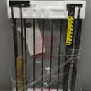 Regalo 35-Inch Home Accents Super Wide Walk Through Baby Gate, Includes 4-Inch, 8-Inch and 12-Inch Extension, 4 Pack of Pressure Mounts and 4 Pack of Wall Cups and Mounting Kit