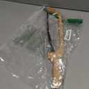 Bread Slicer for Homemade Bread,16" Wooden Sourdough Bread knife with Bow Design,Premium Stainless Steel Serrated Saw Bread cutter for Bagels, Baguettes and More